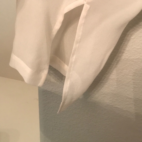 [NWOT] ROBERT RODRIGUEZ Asymmetrical Drape Blouse Size 12 - Picture 3 of 5